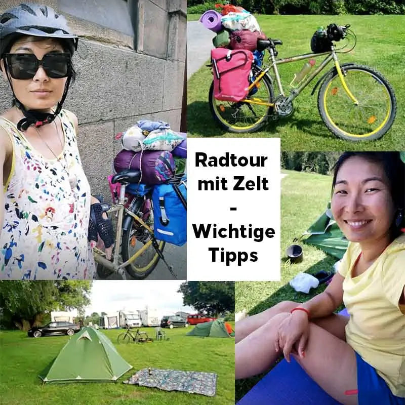Radtour mit Zelt - Radeln und Zelten: Das Abenteuer ruft!