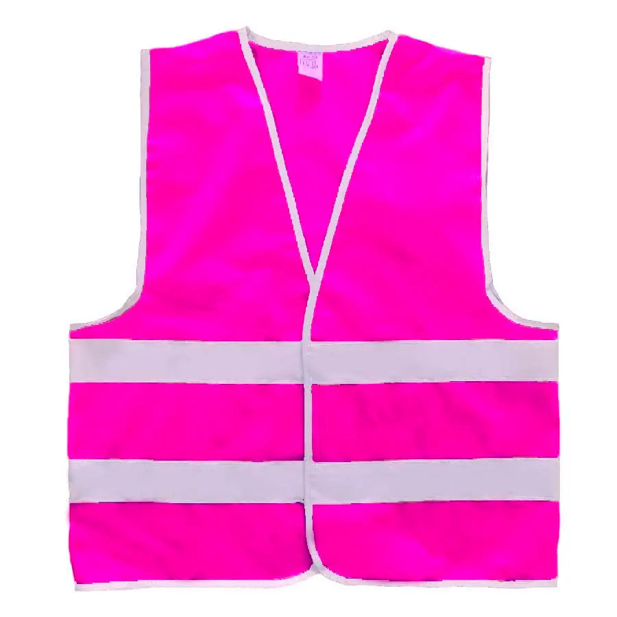 Pinke Weste für Damen & Fahrrad – Bomence