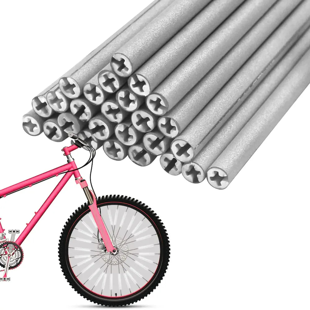 72 Stück Speichenreflektoren Rosa - Fahrradreflektoren Für 360° Sichtbarkeit