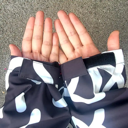 Regenponcho Ärmel Klett