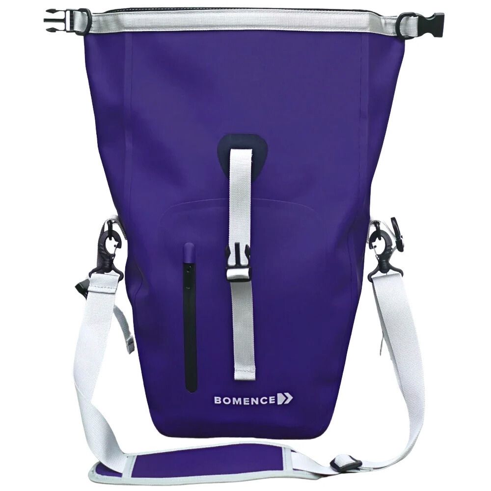 Pioneer Lila: Wasserdichte Fahrradtasche hinten