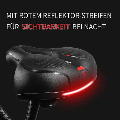 Damensattel Fahrrad mit Memory Foam weich