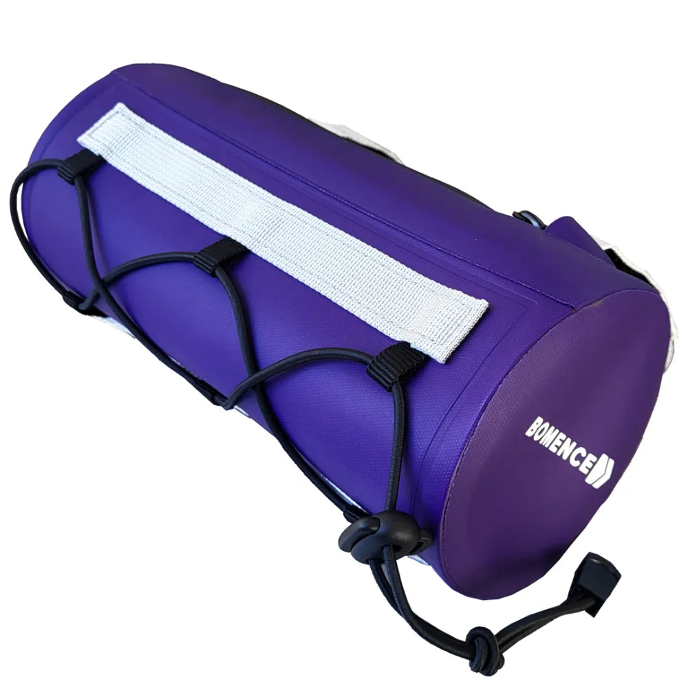 Bomence Lenkertasche Rolle Lila mit Gummiband