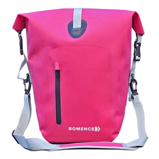 Fahrradtasche für Gepäckträger wasserdicht - 2 in 1 (Pioneer pink)