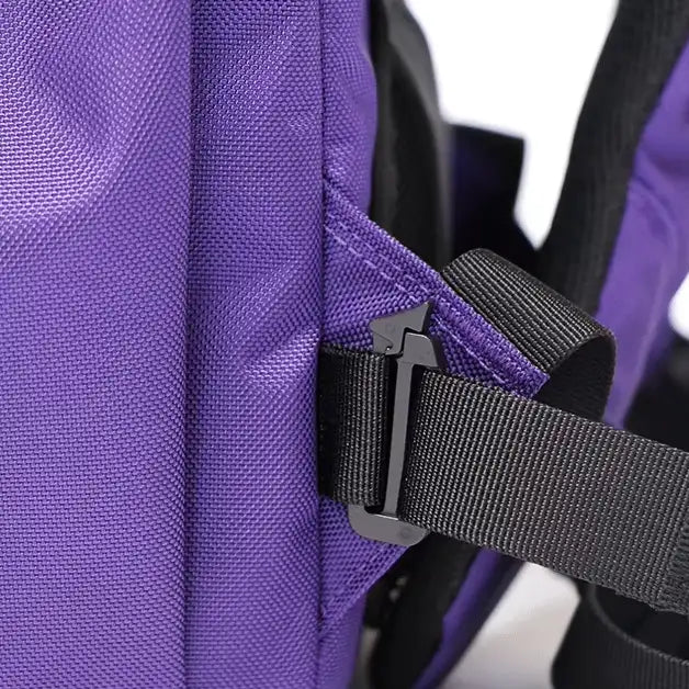 Metallgurt lila Rucksack