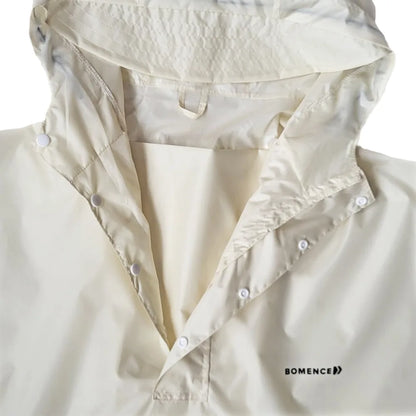 Großer Regenponcho mit Ärmeln (mit reflektierendem Streifen)