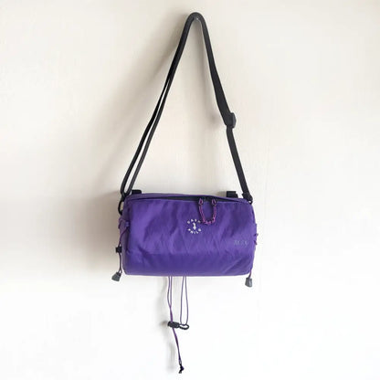 Umhängetasche lila sportlich Fahrrad