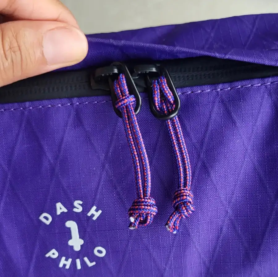 Reißverschlüsse Resai Dash Philo Fahrrad Lenkertasche lila