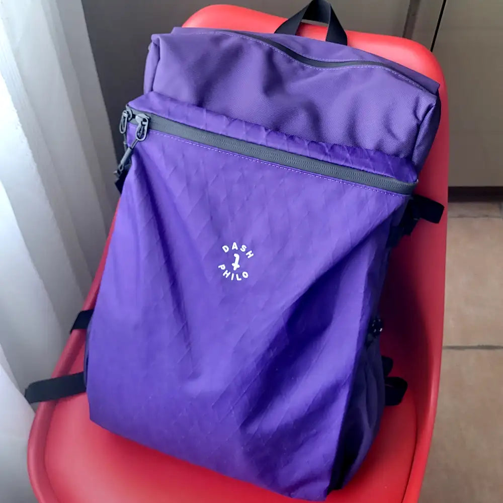 Kantiger Rucksack für Schule, Uni und Arbeit mit Laptopfach