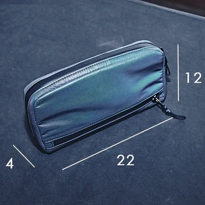 reflektierende-Designer-Ladekabel-Etui-mit-Reissverschlüssen