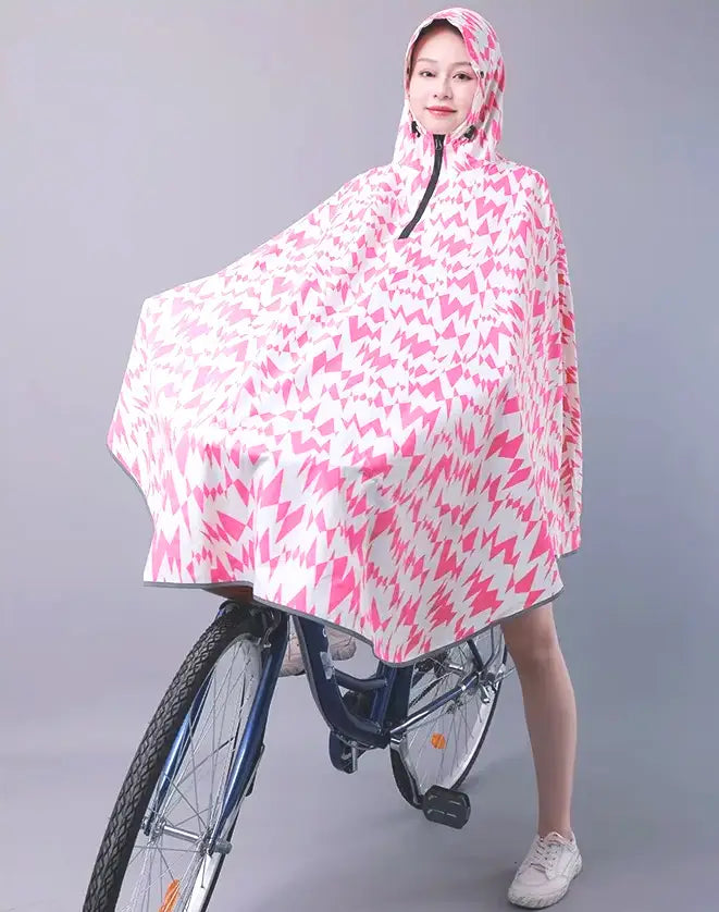 Nizirioo Waterdichte regenponcho voor fietsen, regenponcho met capuchon, compacte regencape voor dames en heren, draagbare regenponcho, lichte regenjas voor fietsen, elektrische fietsen, blauw, 3XL Nizirioo Waterdichte regenponcho voor fietsen, regenponcho met capuchon, compacte regencape voor dames en heren, draagbare regenponcho, lichte regenjas voor fietsen, elektrische fietsen, blauw, 3XL