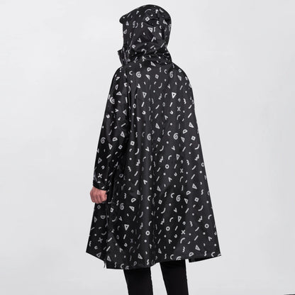 Reflektierender Regenponcho
