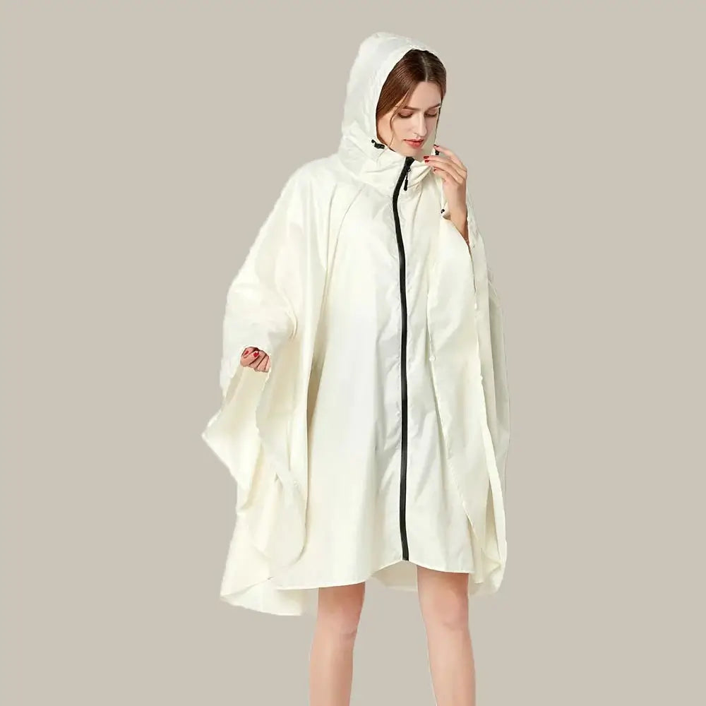 Regenponcho für Damen Fahrrad Regencape – Bomence