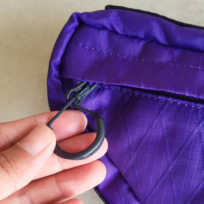 Reißverschluss Puller Lila Fahrradtasche für Rahmen