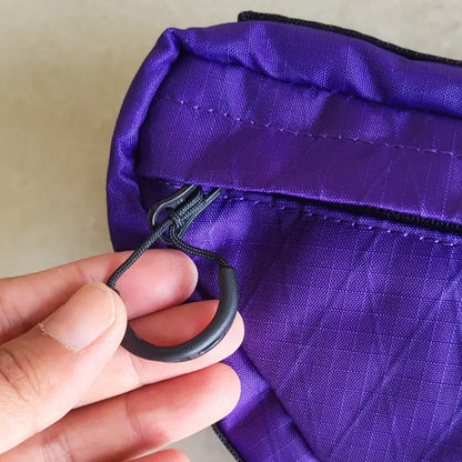 Reißverschluss Puller Lila Fahrradtasche für Rahmen