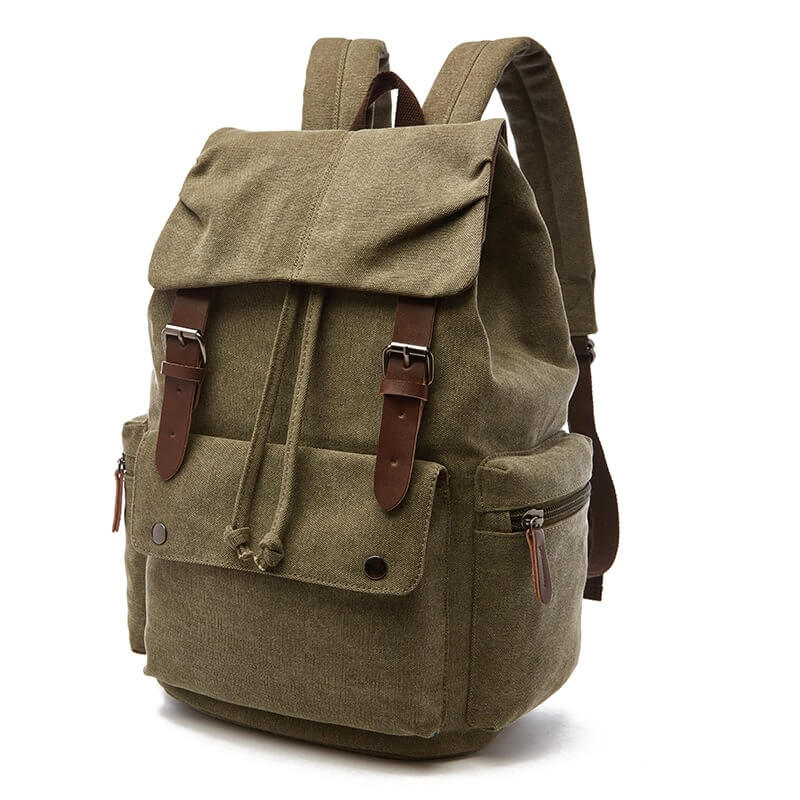 Canvas Rucksack aus dicker Baumwolle "Metro"