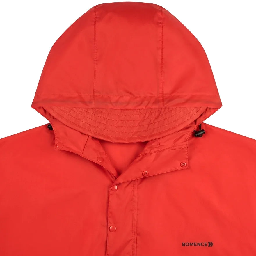 Großer Regenponcho mit Ärmeln (mit reflektierendem Streifen)