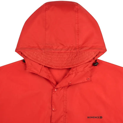 Großer Regenponcho mit Ärmeln (mit reflektierendem Streifen)