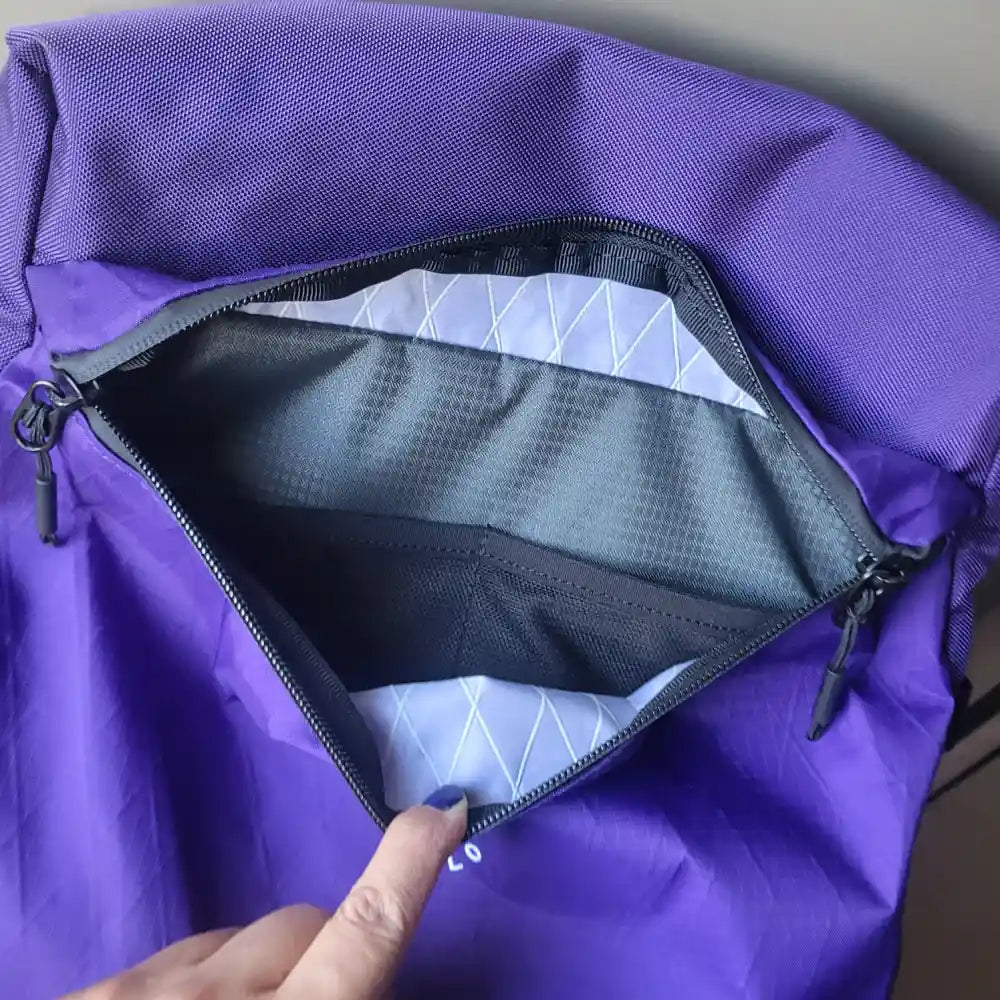 Außentasche vorne Rucksack mit Innentaschen Pockets