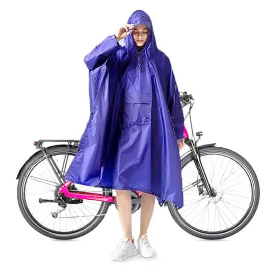 Bicycle rain cape XXL for tall men and women