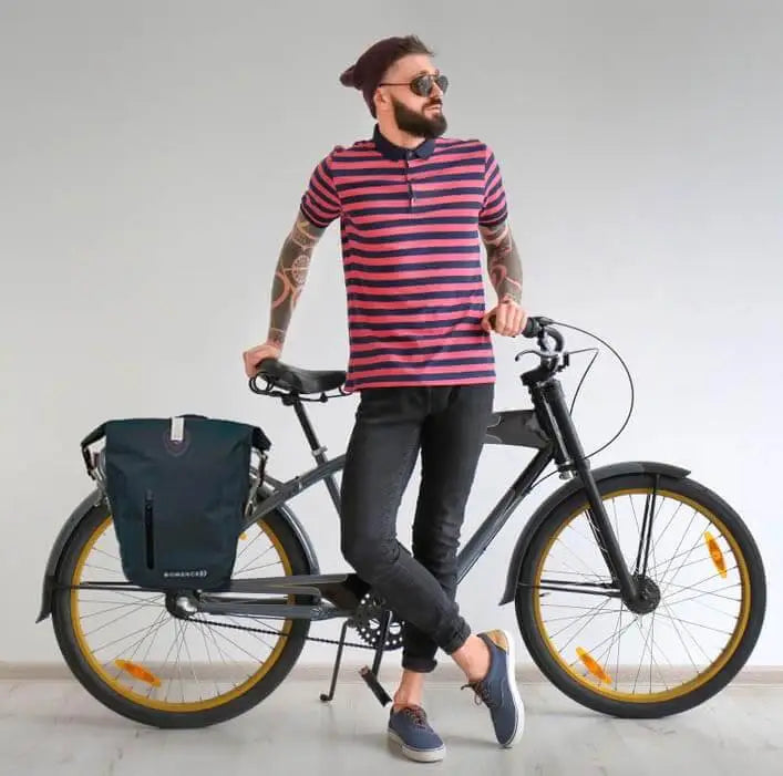 Wasserdichte Fahrradtasche 25L (Pioneer grün)