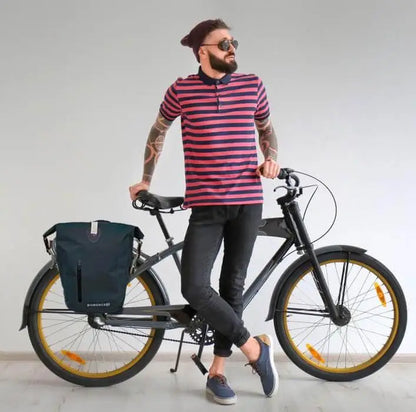 grüne fahrradtasche groß
