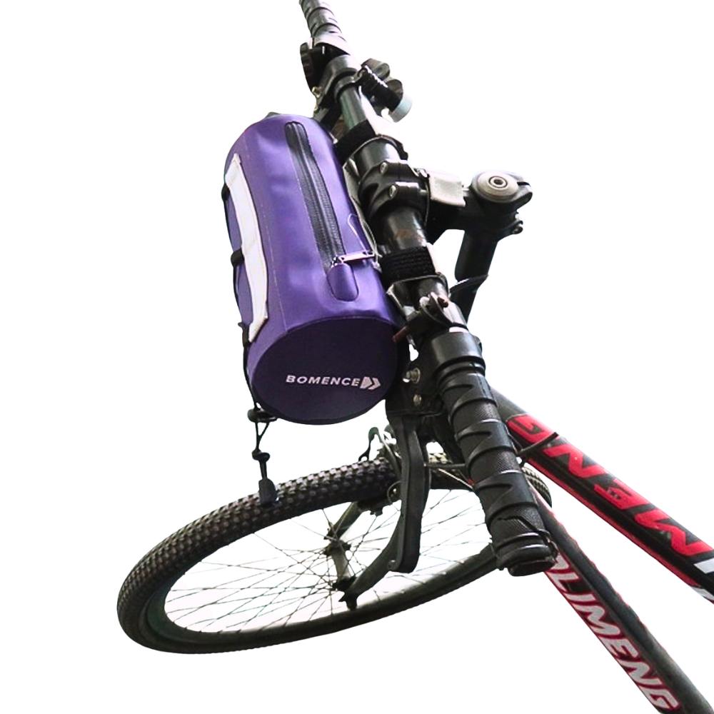 Pink bicycle pannier bag for women