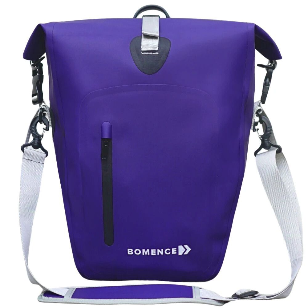 Pioneer Lila: Wasserdichte Fahrradtasche hinten