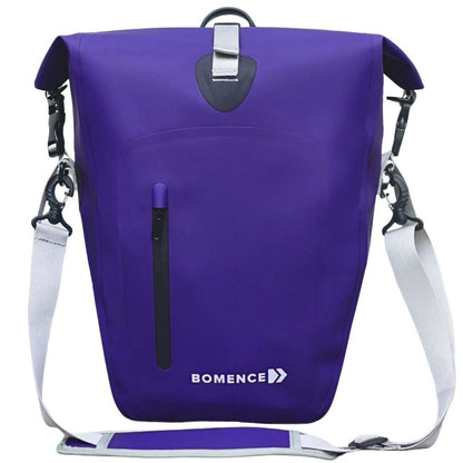 Pioneer Lila: Wasserdichte Fahrradtasche hinten