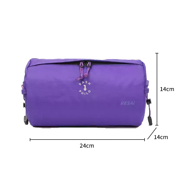 Maße Fahrrad Lenkertasche lila von Resai