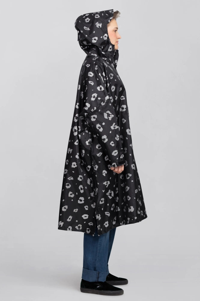 Reflex Regenponcho Leo mit Kapuze und Ärmeln lang