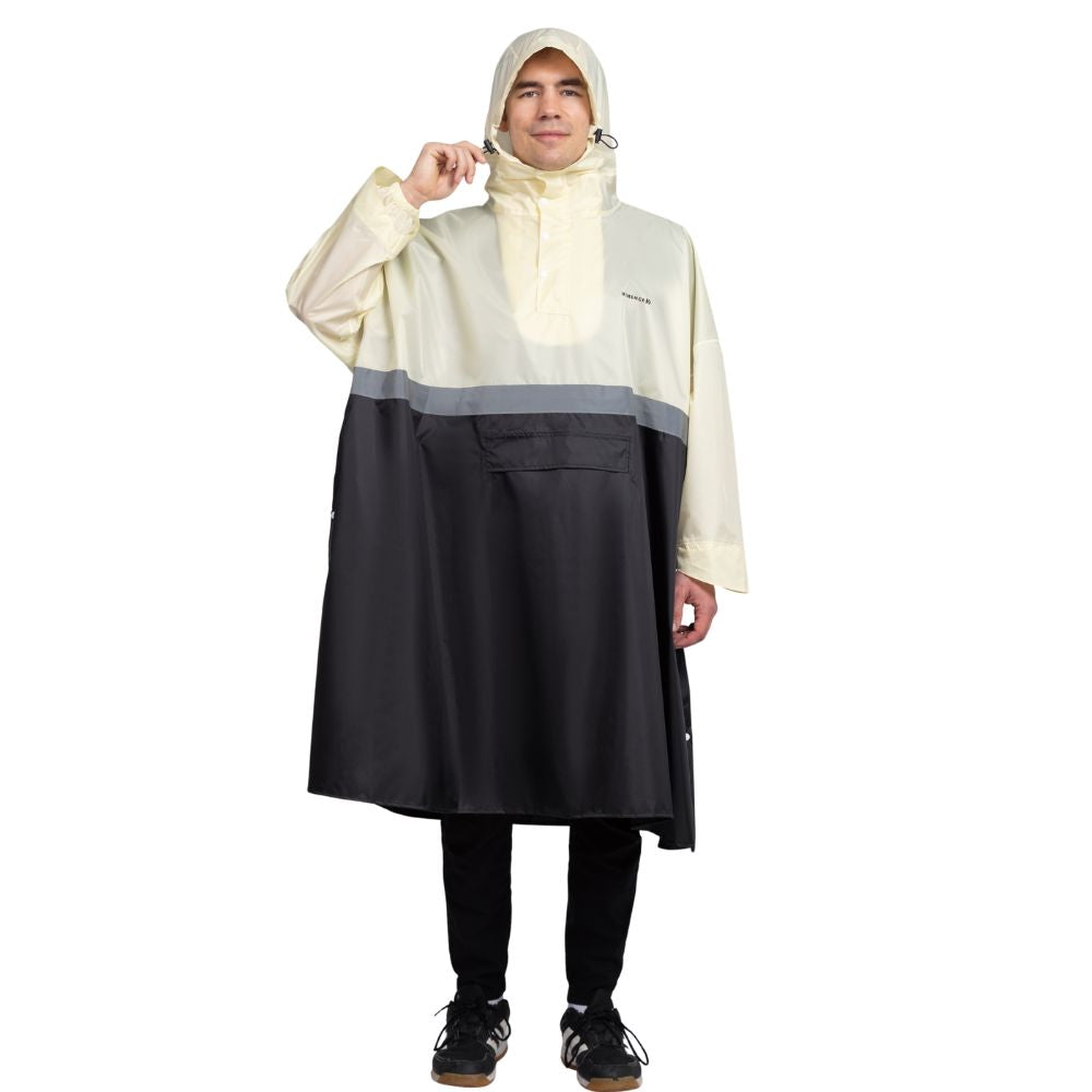 Regenponcho Herren Fahrrad wasserdicht und Atmungsaktiv