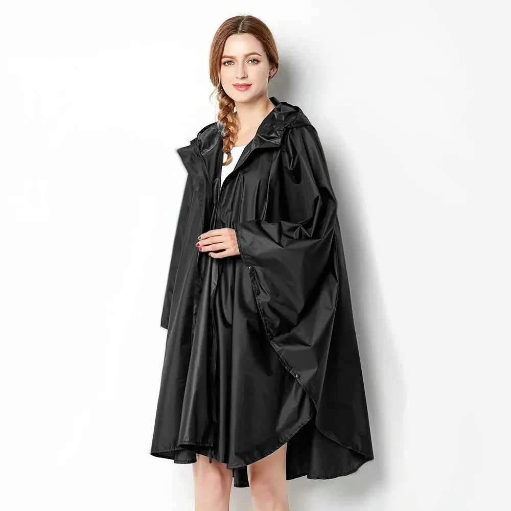 Regenponcho voor dames, uniseks, regencape, waterdicht, festival, rege Regenponcho voor dames, uniseks, regencape, waterdicht, festival, rege