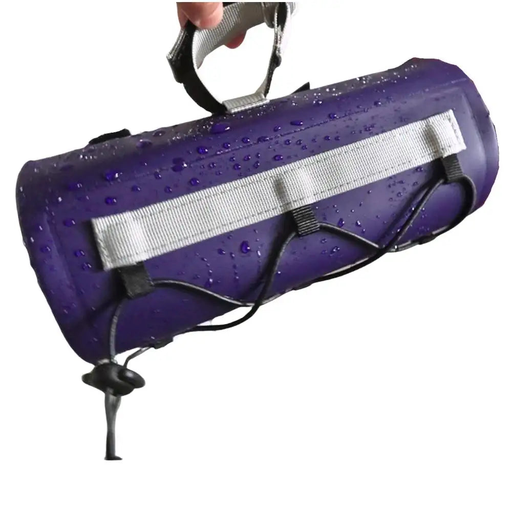 Pink bicycle pannier bag for women