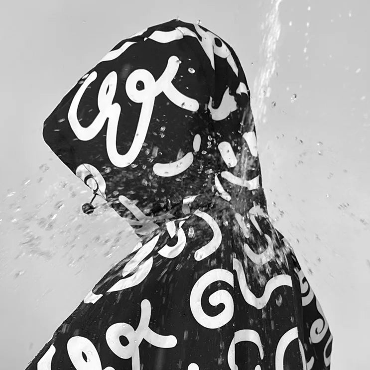wasserdichter Regenponcho Kapuze