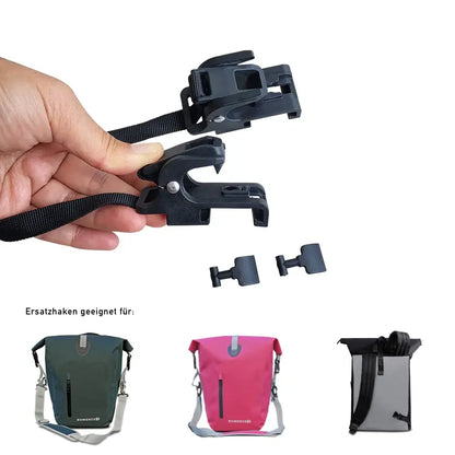 Ersatzhaken für die grünen & pinken Fahrradtaschen und 2-in-1 Kombitasche