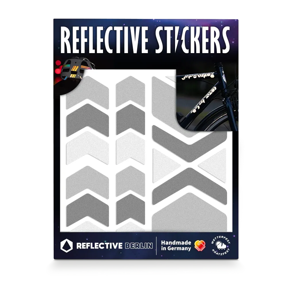 sticker fahrradrahmen Reflektierende Sticker für Fahrradrahmen