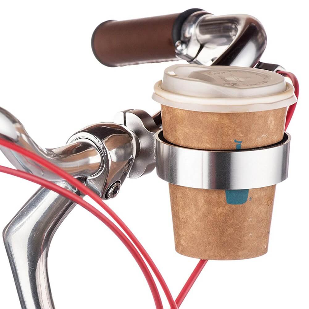 fahrradlenker zubehör halter Edler Becherhalter für Fahrradlenker Kaffeebecherhalter – Bomence