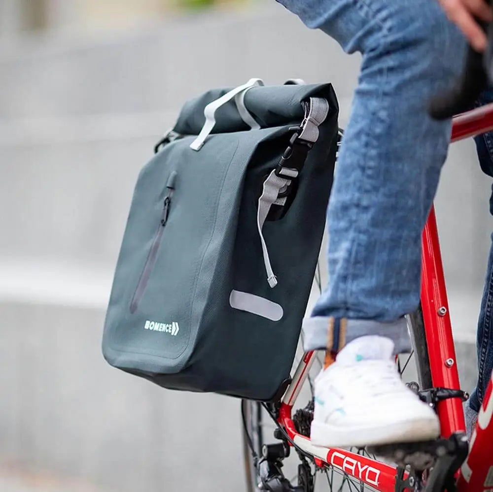 Fahrradtasche für Gepäckträger wasserdicht & nachhaltig – Bomence