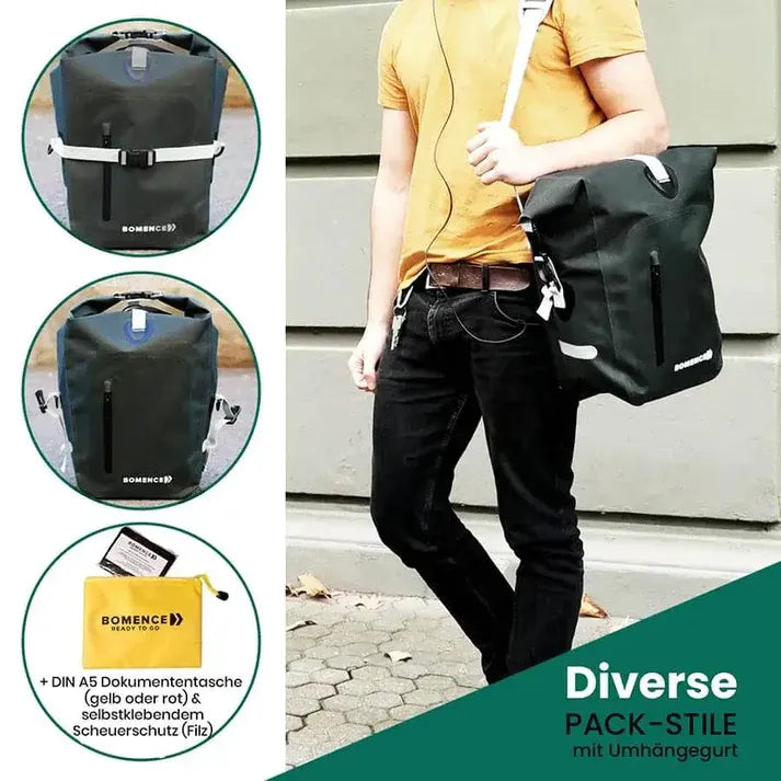 fahrradtasche umhängetasche Fahrrad Gepäckträgertaschen