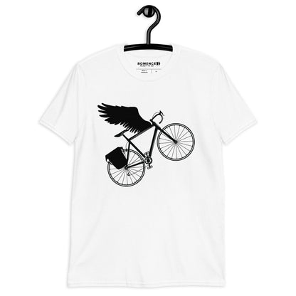 Bomence fliegendes Fahrrad T-Shirt